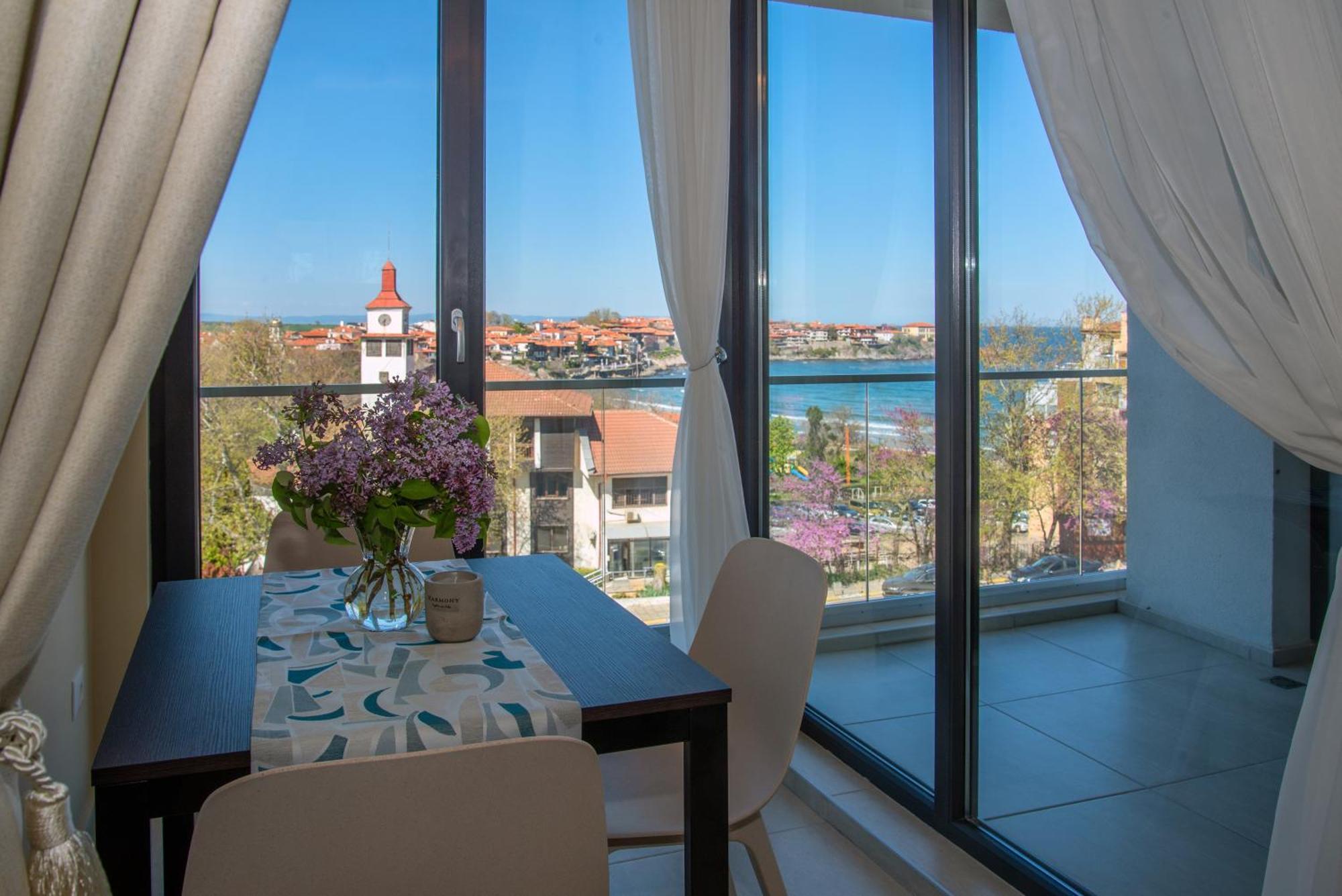 Студия Морска Хармония Sozopol Esterno foto